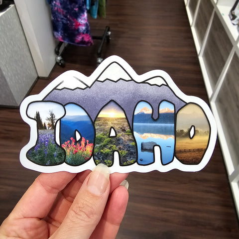 Idaho Sticker by Linda Lantzy