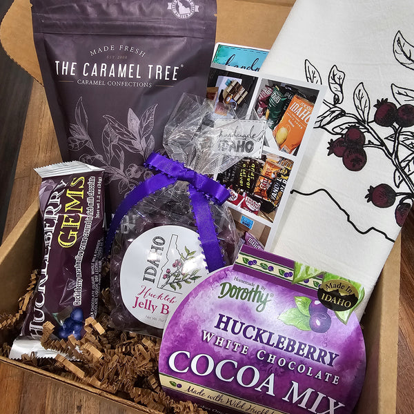 Taste of Huckleberry Box, Local Gifts from Idaho