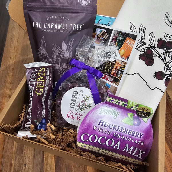 Taste of Huckleberry Box, Local Gifts from Idaho