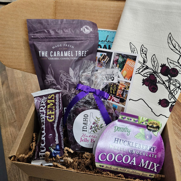 Taste of Huckleberry Box, Local Gifts from Idaho