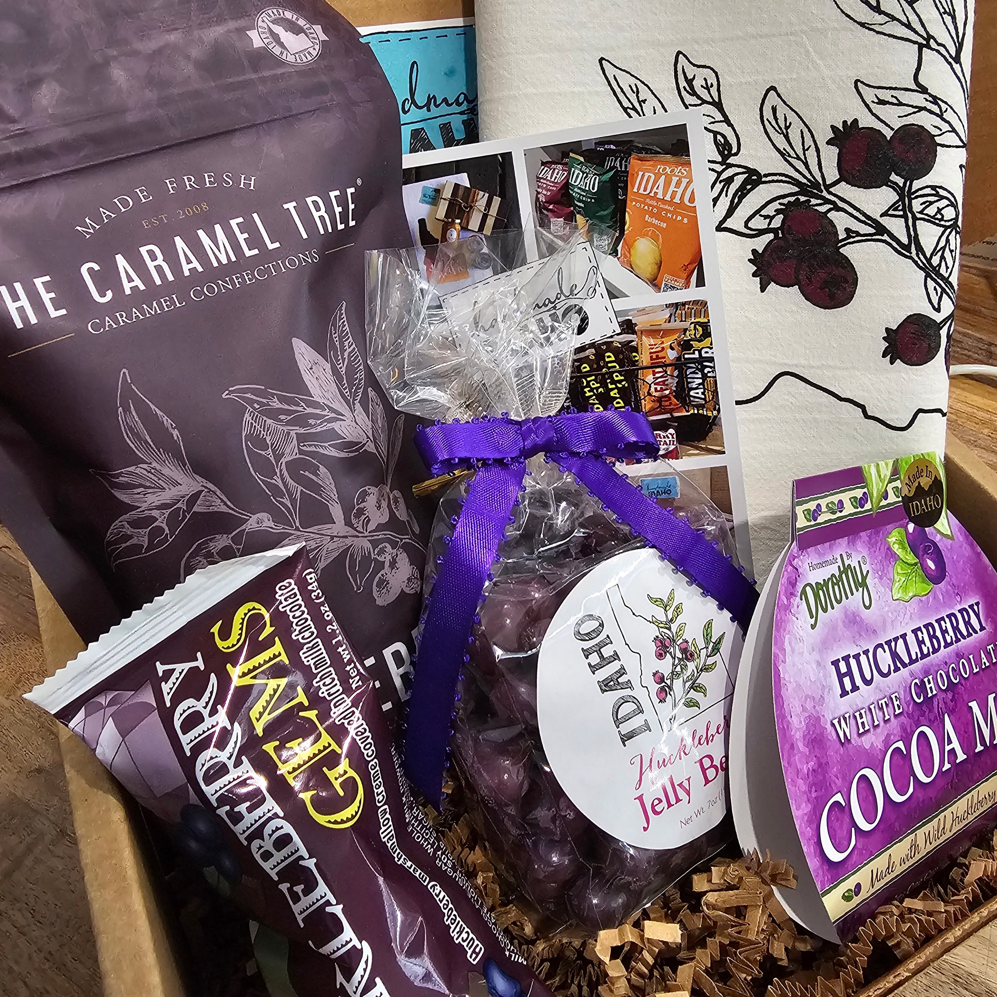 Taste of Huckleberry Box, Local Gifts from Idaho