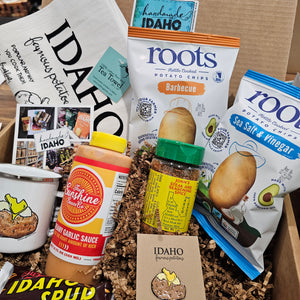 Large Idaho Famous Potatoes Gift Box, local gifts by Handmade Idaho