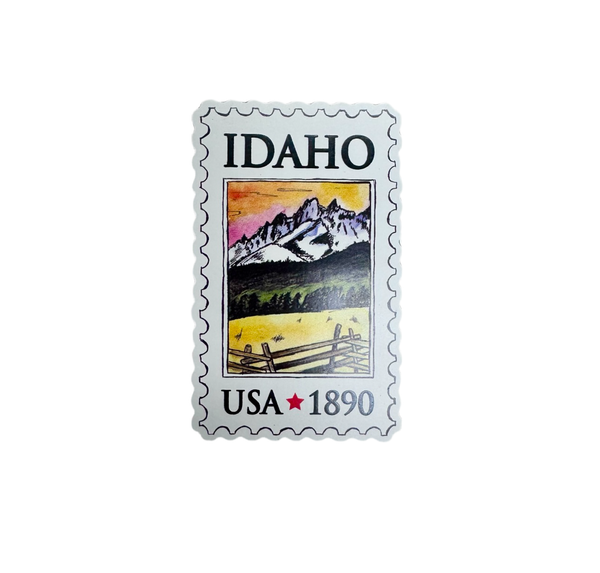 Idaho Postage Stamp Magnet