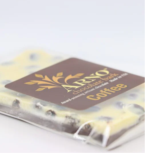 Arno Chocolate Bark, Assorted Flavors including Huckleberry