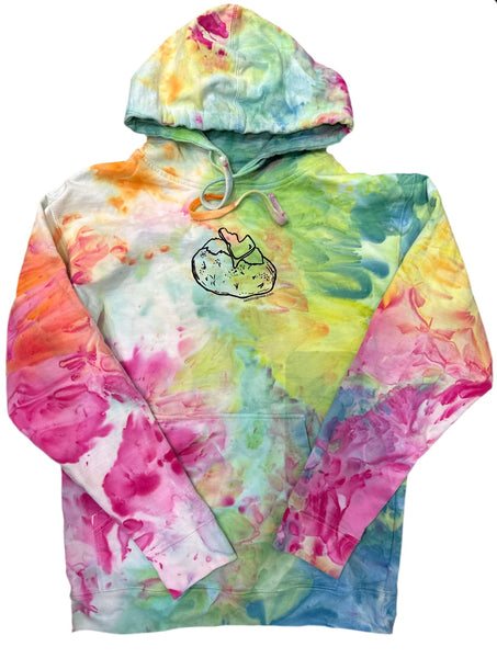 Ice Dyed Spud Hoodie, Eco-Friendly, Adult Sizes