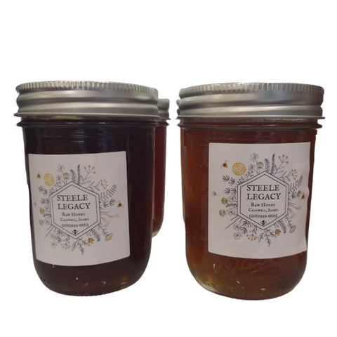 Steele Honey Half Pint Jar (12oz)