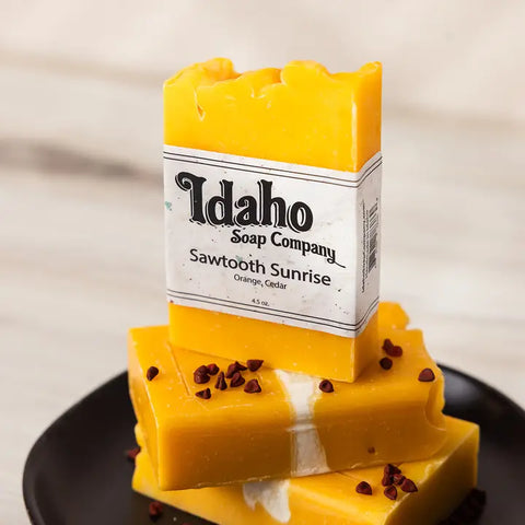 Sawtooth Sunrise Soap