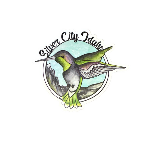 Lauren T Kistner Arts - Silver City Sticker