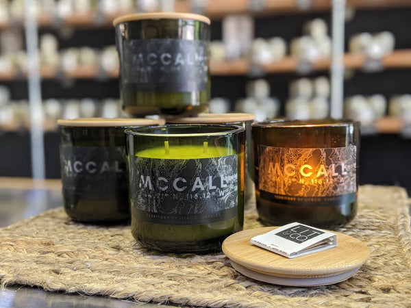 Territory Lit & Co Candles, Assorted Scents(McCall, Redfish, Boise and Idaho!