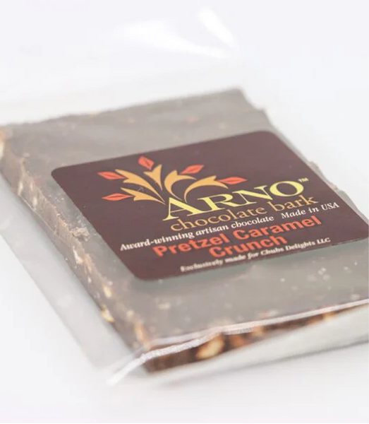 Arno Chocolate Bark, Assorted Flavors including Huckleberry