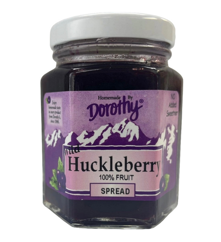 Huckleberry No Sugar Added 100% Fruit Spread