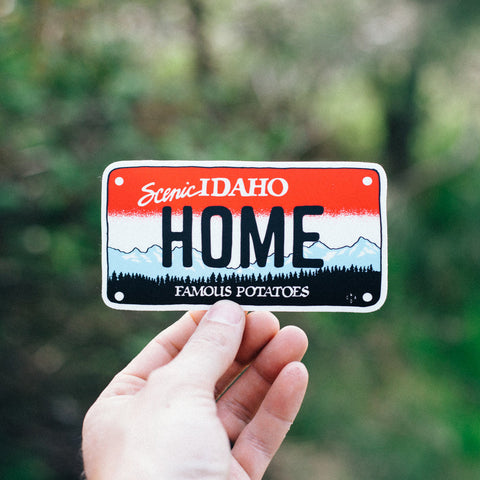 Home License Plate Sticker, CDA