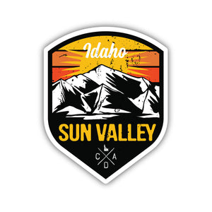 Sun Valley Idaho Sticker, CDA