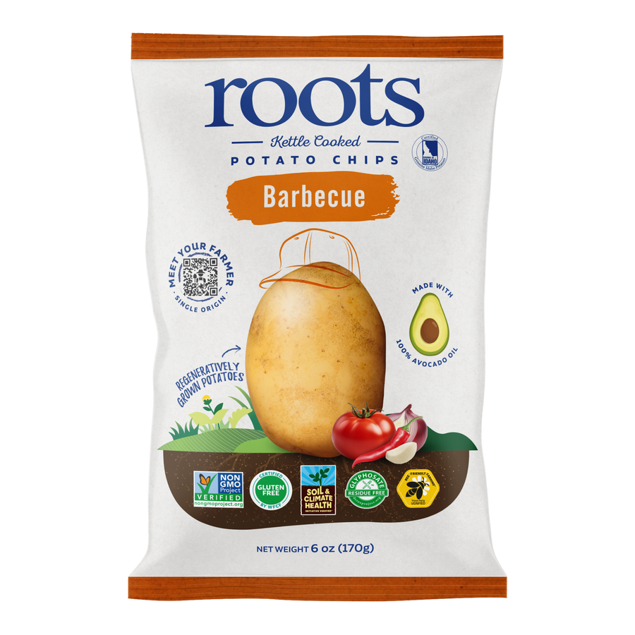Roots Idaho Potato Chips, Variety Flavors