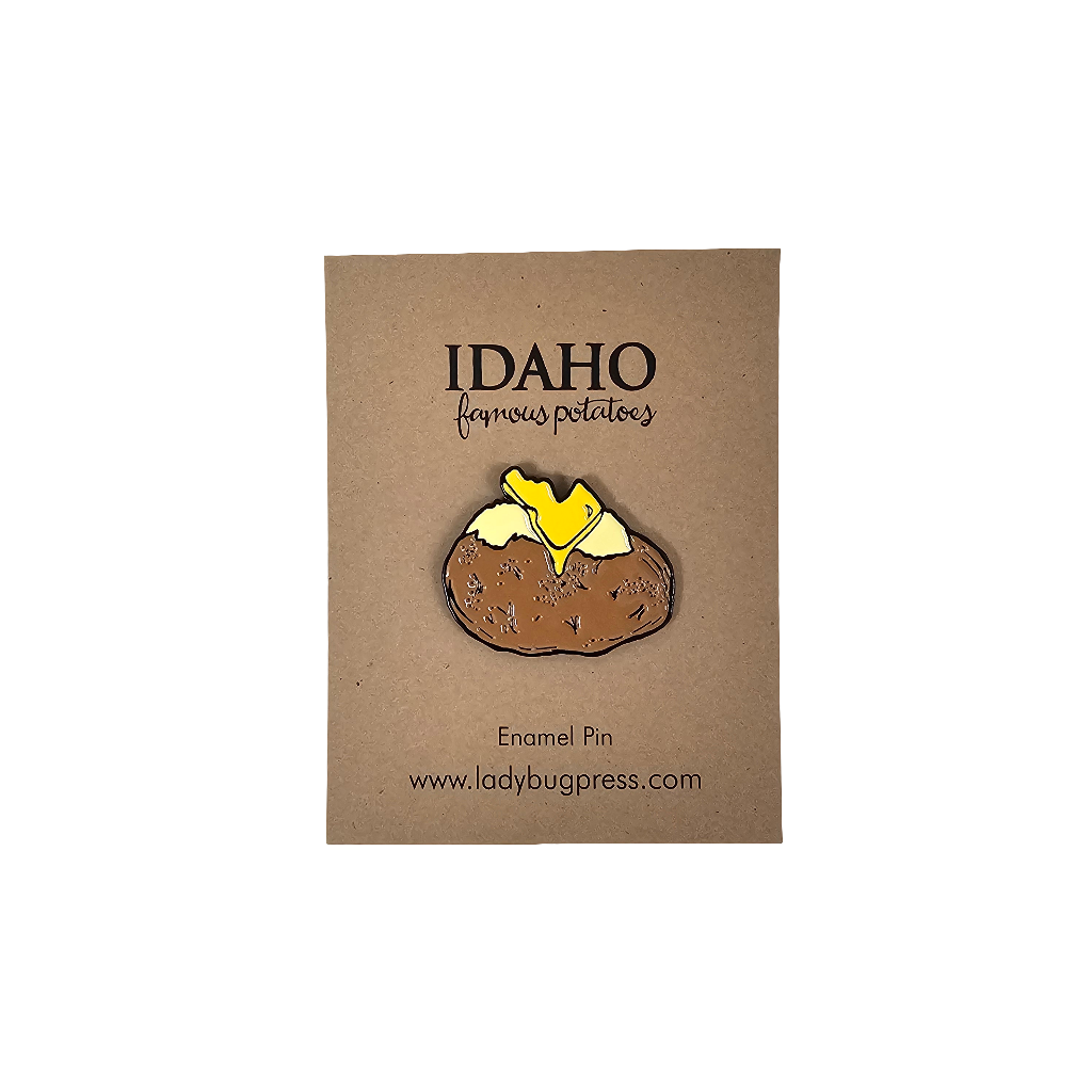 Idaho Spud Enamel Pin