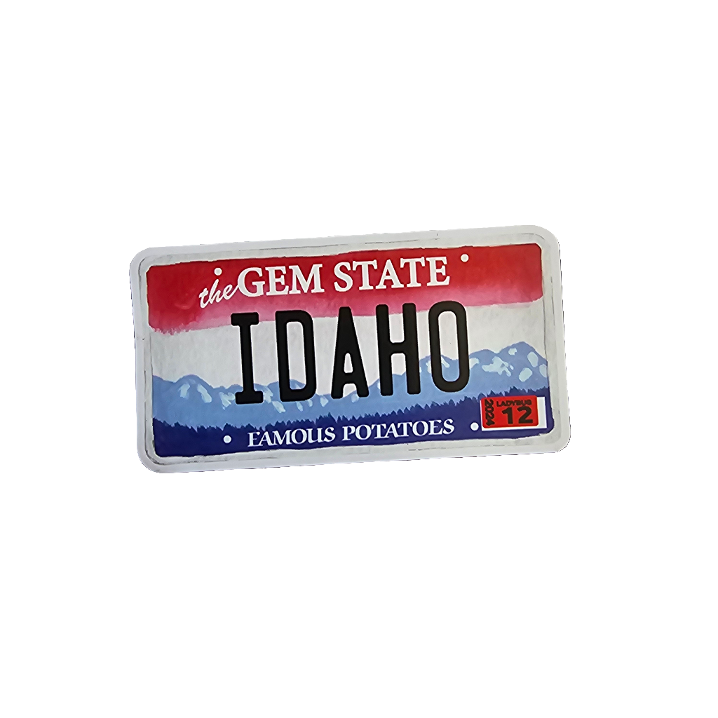 Idaho License Plate Magnet