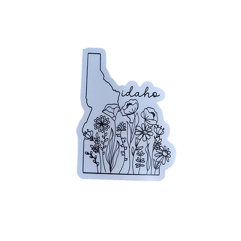 Wild Idaho Wildflower Sticker