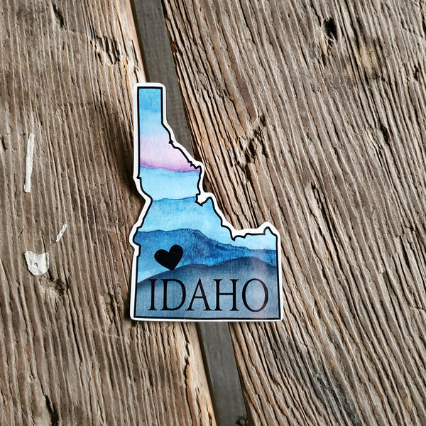 Idaho Sticker Bundle, 3 pack. Regular and Mini Sizes Available